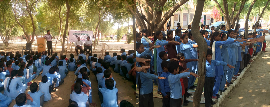 Swachhta Campaign at village Neoli Kurd, Hisar