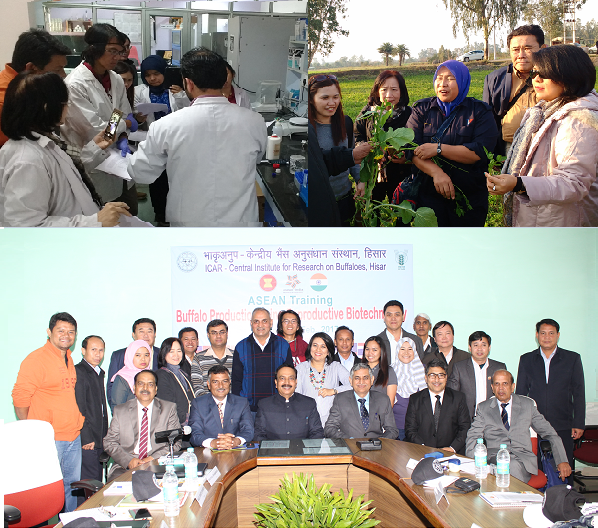 ASEAN training on Reproductive Biotechnology at ICAR-CIRB, HISAR