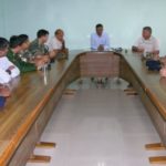 Visit of Army Officers and Foreign Delegates