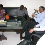 Visit of Army Officers and Foreign Delegates