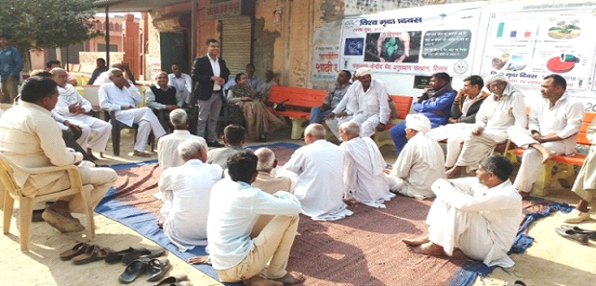 ICAR-CIRB Hisar celebrated world soil day 5th December 2018 in villageBudak , district Hisar