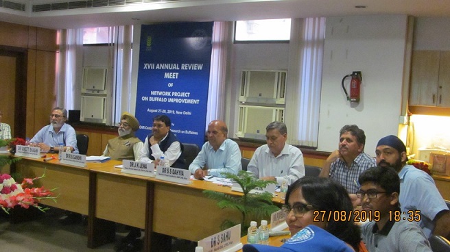 17th Annual Review Meet of Network Project on Buffalo Improvement, 27-28 August 2019.
