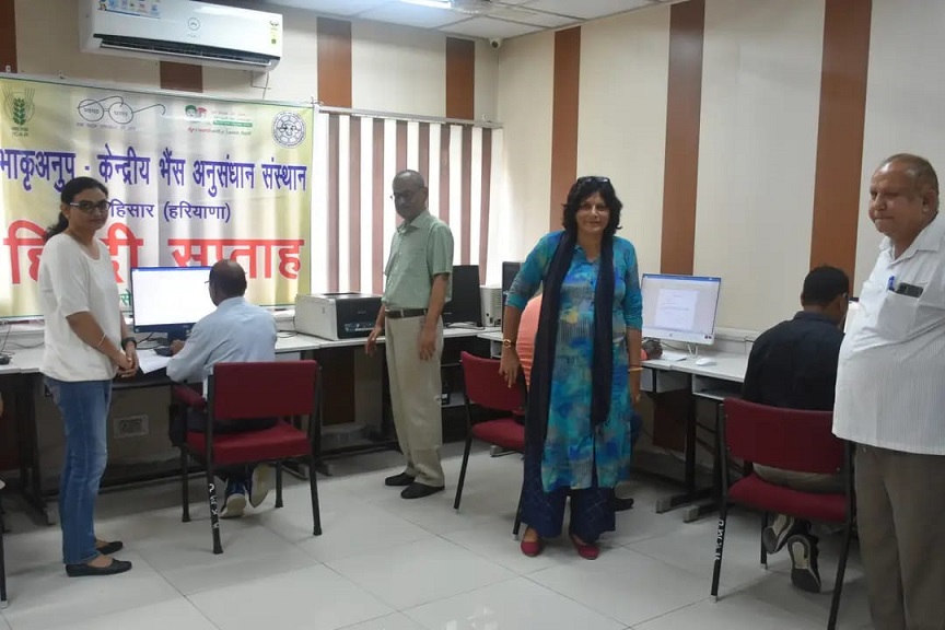केंद्रीय भैंस अनुसंधान संस्थान में हिंदी दिवस का आयोजन